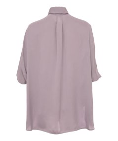 Camicia di raso button down